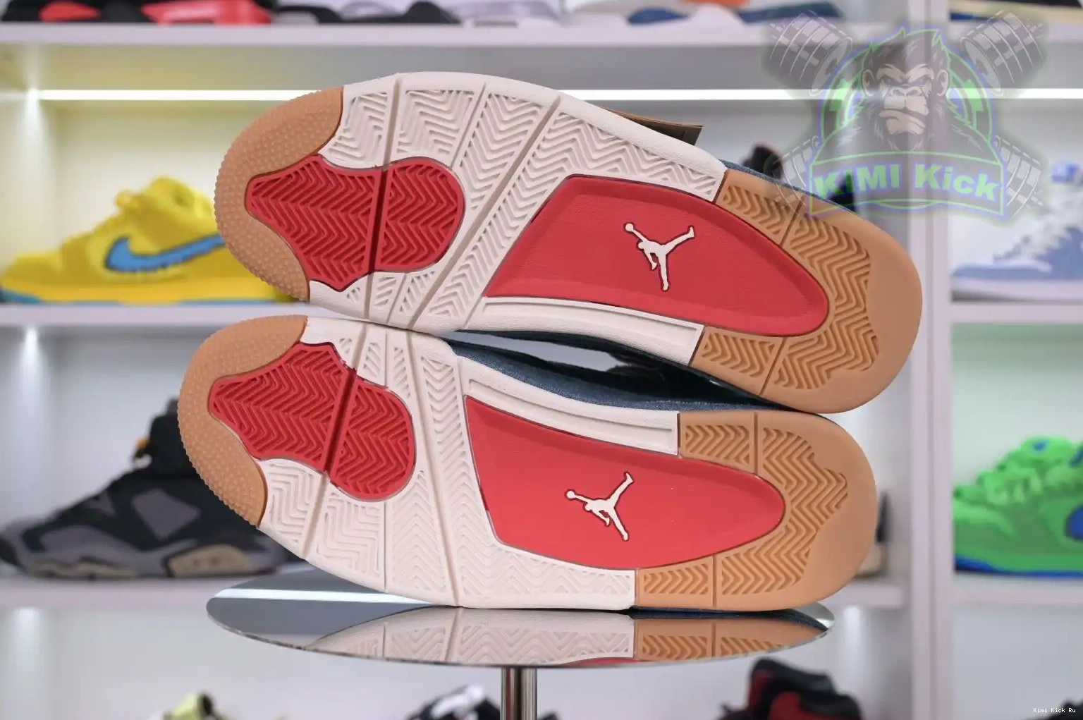 Jordan Air Kimikick Jordan 4 levis denim retro 0725